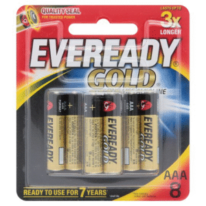 EVEREADY GOLD AAA 8 PC